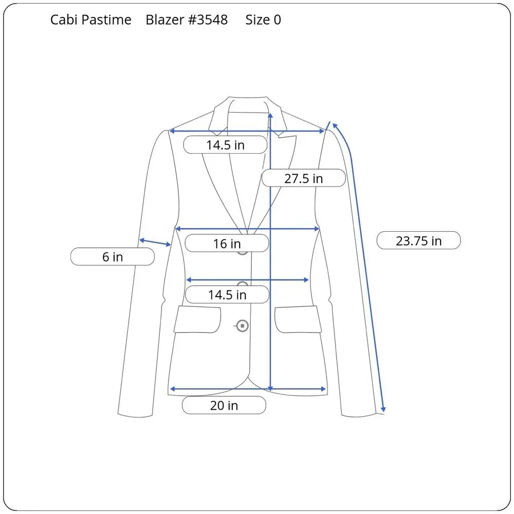 CABI Pastime Blazer #3548 Plaid Jacket Beige Multicolor Size 0 Stretch Academia